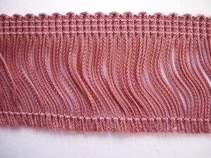 3  Dusty Rose Chainette Fringe For Cheap