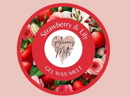 Strawberry & Lily Gel Wax Melt Online Sale