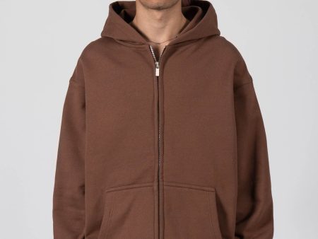 BROWN FRONTZIP For Sale