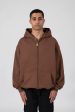 BROWN FRONTZIP For Sale