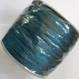 Teal Rayon Chainette Yarn 13 Ounces Hot on Sale