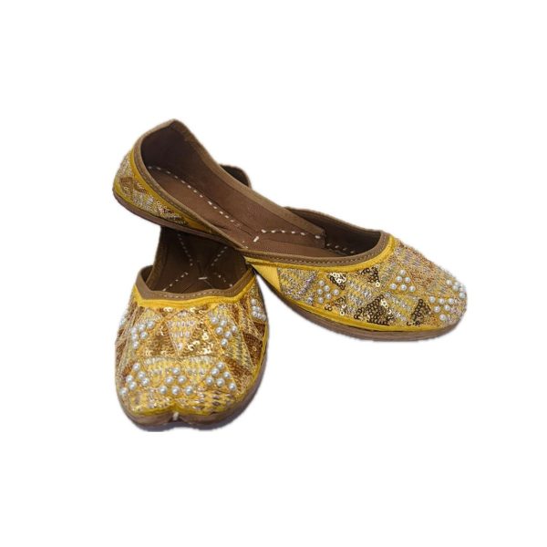 Sunflower Yellow Flats - Jutti Shoes Online now