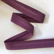 7 8  Plum Single Fold Bias Tape 50 YDS Fashion