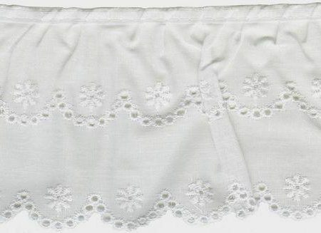 3  White Ruffled Eyelet 12 Yards | Wrights Hot on Sale