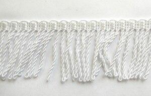 Narrow White Bullion Fringe 18 Yds 2  Online Sale