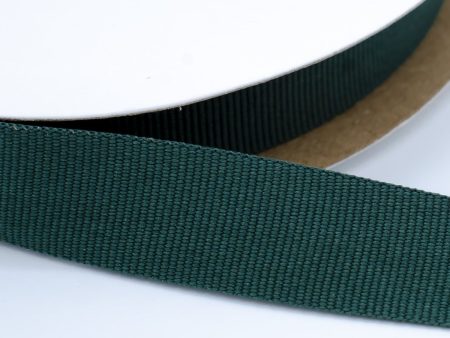 NEW!  5 8  Hunter Green Grosgrain Ribbon (Made in the USA) on Sale