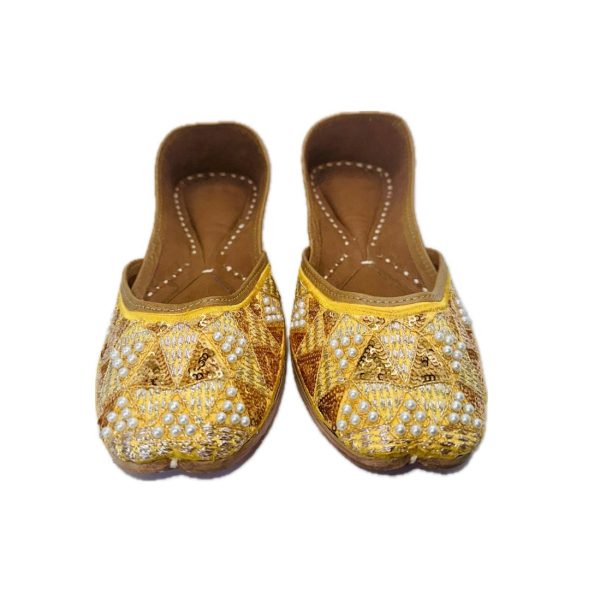 Sunflower Yellow Flats - Jutti Shoes Online now