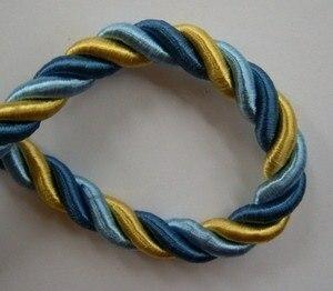 7 Yds Wide Cording Blue Gold Dk Blue Wrights Hot on Sale