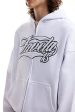 NEW 3D COLLEGE WHITE FRONTZIP Online