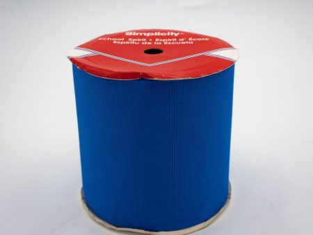 3  Royal Blue Single Face Satin Ribbon 3YDS Online now