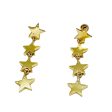 Orion Stars 18K Gold Plated Dangle Earrings Cheap