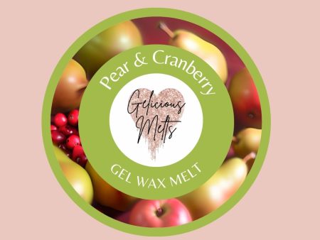 Pear & Cranberry Gel Wax Melt Supply