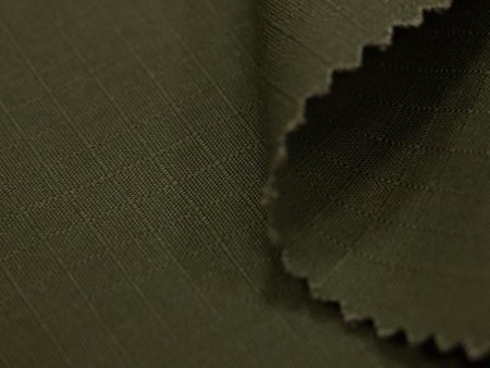 NEW!!  Ripstop Nylon Fabric Olive 60  Supply