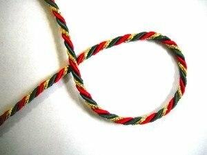 Narrow Red Green Gold Cording 18 Yds Wrights 3 16  For Discount