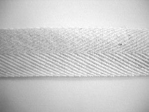 White Heavy Twill Tape 1  10 Yards Wrights on Sale