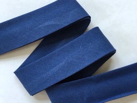 1  Air Force Blue Double Fold Bias Tape 50 YD on Sale