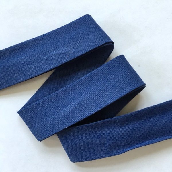 1  Air Force Blue Double Fold Bias Tape 50 YD on Sale