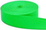 NEW!  1  Lime Green Webbing Polypropylene Discount