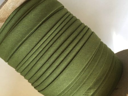 1 2  Dark Olive DF Bias Tape 100 YD Sale