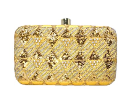 Sunbeam Glitter Party Handbag Clutch Purse by Merry Dove Online now