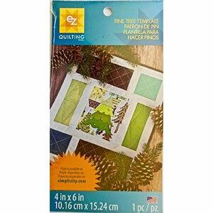 Pine Tree Template 4 X 6  EZ Quilting Hot on Sale