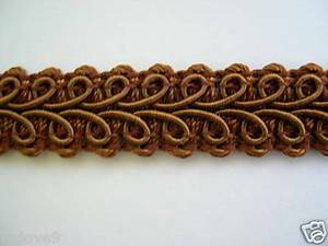 1 2  Bronze Brown Gimp Braid Trim 24 YD | Wrights Online now