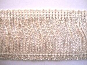 2  Ivory Chainette Fringe Trim For Cheap