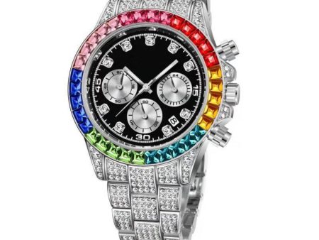 Orologio Katerin “Rainbow Silver&Nero” Discount