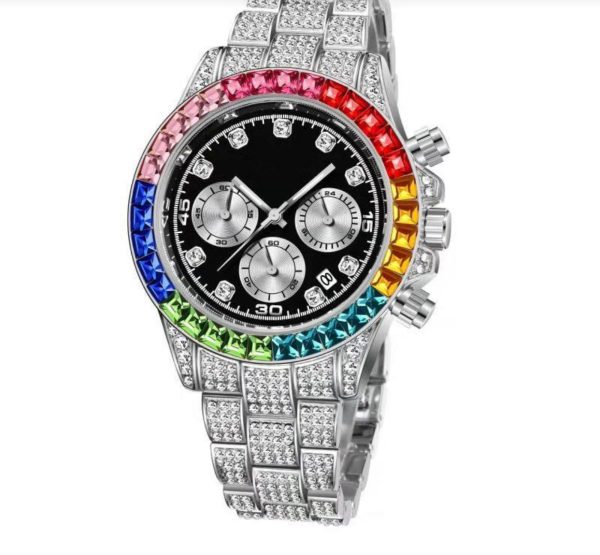 Orologio Katerin “Rainbow Silver&Nero” Discount