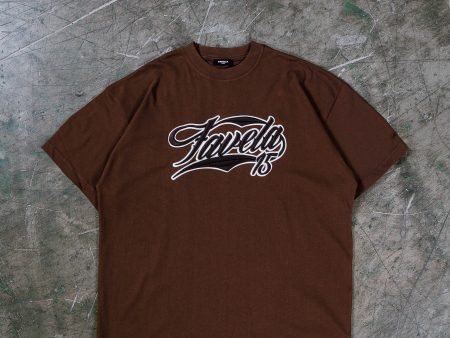 NEW 3D COLLEGE COFFEE BROWN T-SHIRT Online Hot Sale