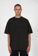 OLD ENGLISH BLACK WASHED T-SHIRT on Sale