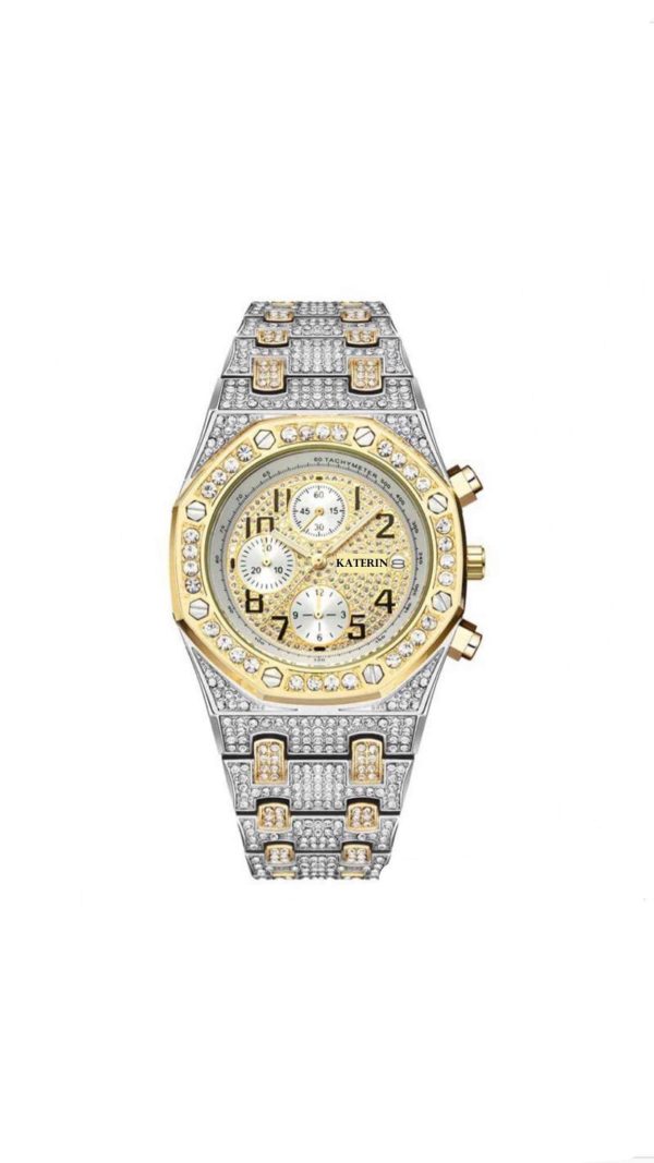 Orologio KATERIN “Silver & Gold” con numeri Online Sale