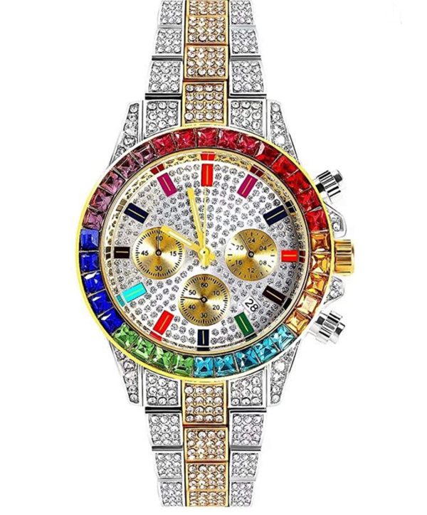 Orologio KATERIN RAINBOW “Silver & Gold” Cheap