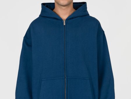 NAVY FRONTZIP Fashion