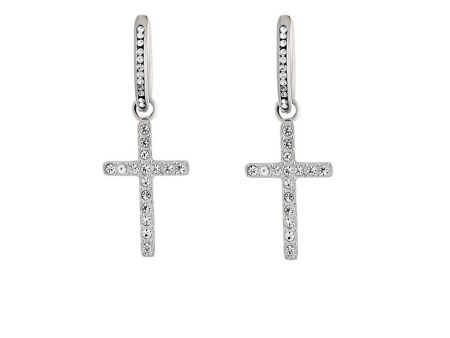 Orecchini “Pendente Croce” Silver Katerin Fashion