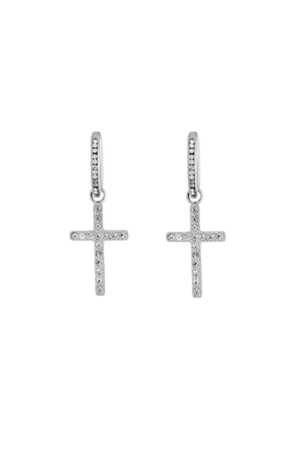 Orecchini “Pendente Croce” Silver Katerin Fashion