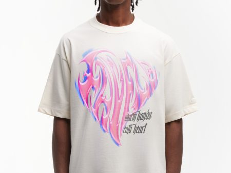 COLD HEARTS VANILLA T-SHIRT Online