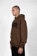 BOLT FLEECE COFFEE BROWN ZIP HOODIE Online