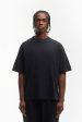 BLACK WASHED T-SHIRT Cheap