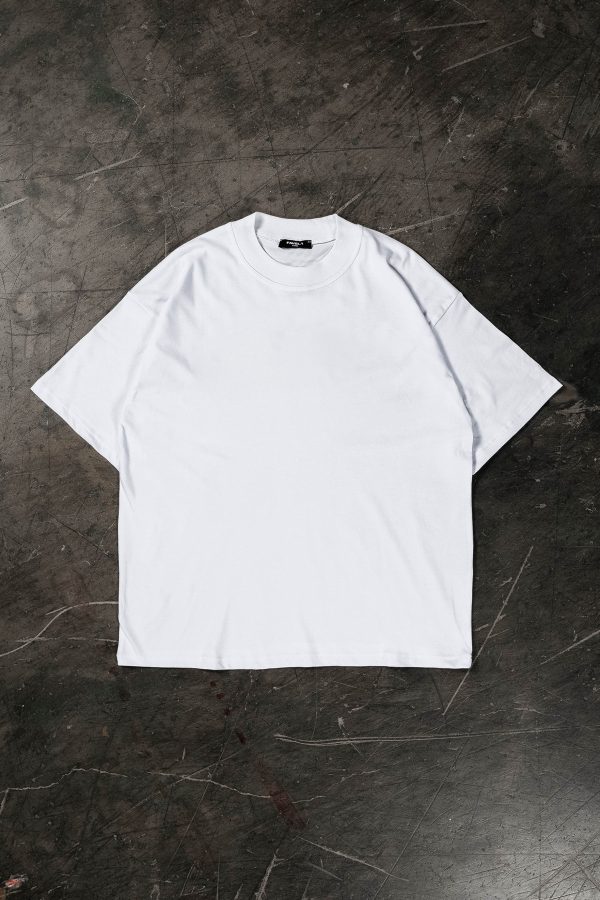 WHITE OVERZISED T-SHIRT Supply