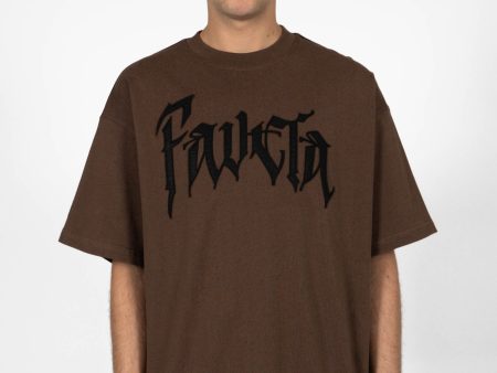 BOLT FLEECE COFFEE BROWN T-SHIRT Hot on Sale