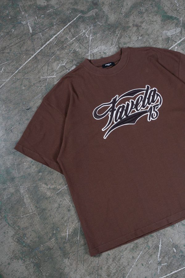 NEW 3D COLLEGE COFFEE BROWN T-SHIRT Online Hot Sale