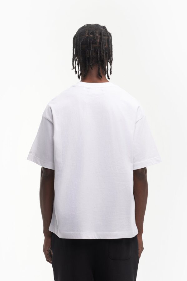 WHITE OVERZISED T-SHIRT Supply