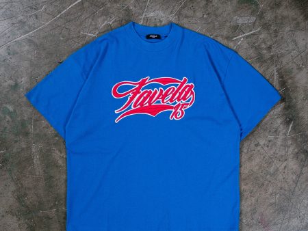 NEW 3D COLLEGE ROYAL BLUE T-SHIRT For Sale