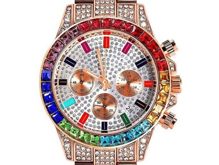 Orologio KATERIN RAINBOW “Pink” For Cheap