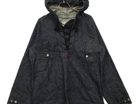 [Pre-owned] EVISU Pullover denim parka Online Hot Sale