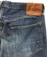 [Pre-owned] EVISU selvedge denim pants on Sale