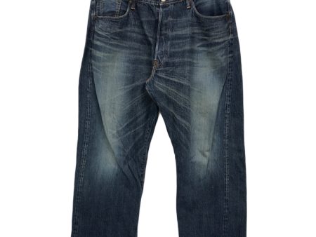 [Pre-owned] EVISU selvedge denim pants on Sale