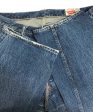 [Pre-owned] EVISU Seagull Painted Denim Pants Online Sale