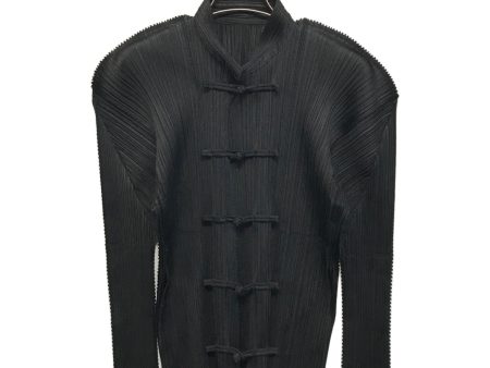 [Pre-owned] PLEATS PLEASE Pleated Chinese Jacket PP41-JD164 Discount